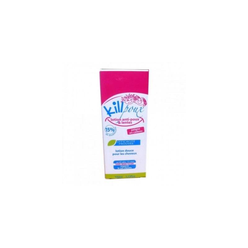 KILLPOUX LOTION ANTI-POUX ET LENTES 100ML