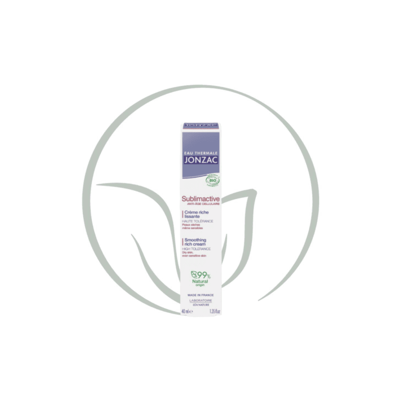 JONZAC SUBLIMACTIVE CREME RICHE LISSANTE ANTI-AGE 40ML