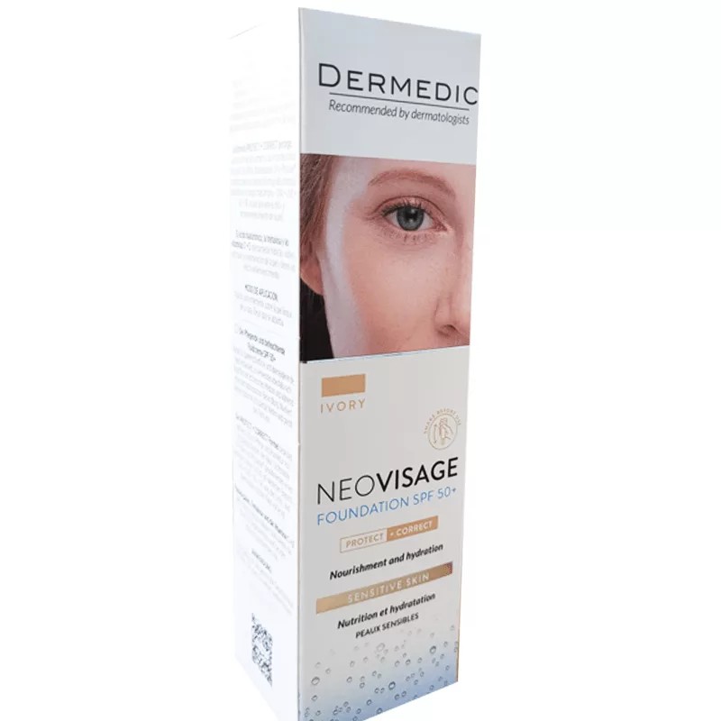 DERMEDIC NEO VISAGE FOND DE TEINT SPF 50 + IVORY 30ML