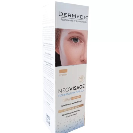 DERMEDIC NEO VISAGE FOND DE TEINT SPF 50 + IVORY 30ML