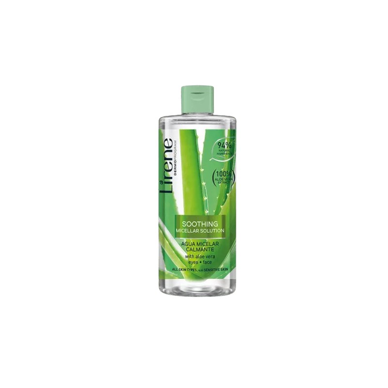 LIRENE EAU MICELLAIRE APAISANTE A L'ALOES 400ML