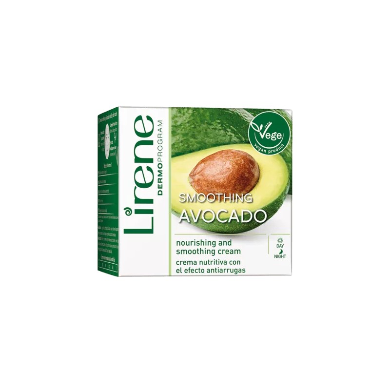 LIRENE CRÈME LISSANTE NOURRISSANTE À L’AVOCAT 50ML