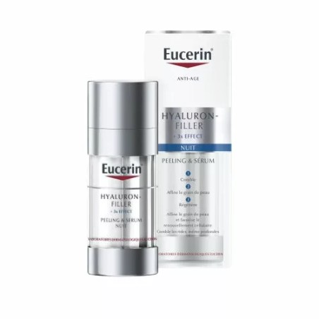 EUCERIN HYALURON-FILLER + 3x EFFECT PEELING &amp SÉRUM NUIT