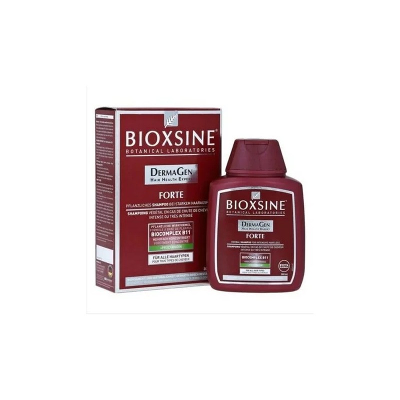 BIOXSINE SHAMPOOING ANTI CHUTE FORTE TOUS TYPES DE CHEVEUX, 300ML