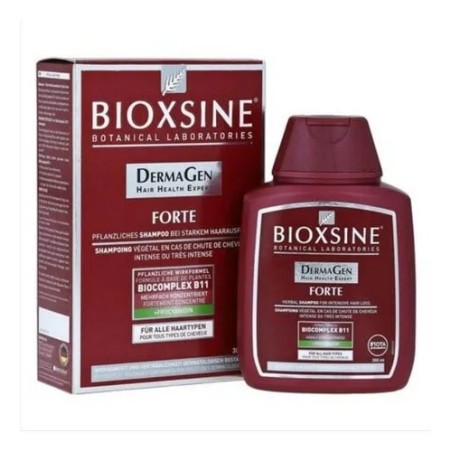 BIOXSINE SHAMPOOING ANTI CHUTE FORTE TOUS TYPES DE CHEVEUX, 300ML