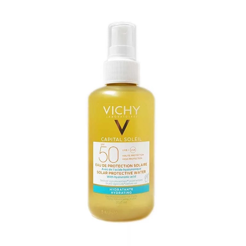 VICHY CAPITAL SOLEIL EAU DE PROTECTION SOLAIRE SPF50, 200ML