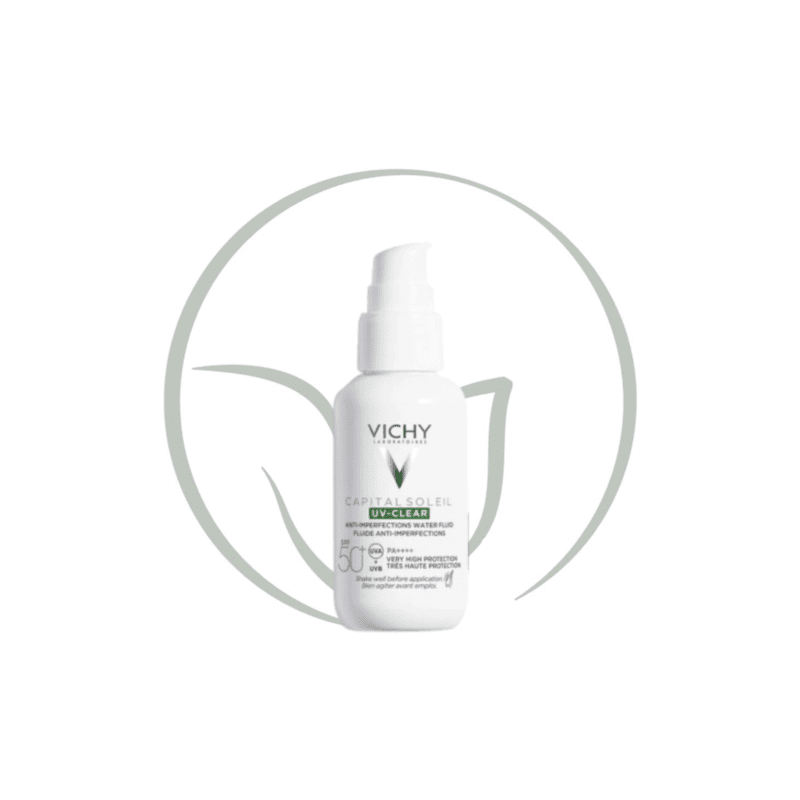 VICHY CAPITAL SOLEIL UV CLEAR FLUIDE ANTI IMPERFECTIONS SPF50+ 40ML
