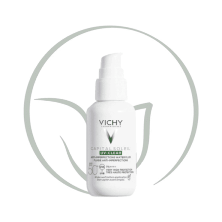 VICHY CAPITAL SOLEIL UV CLEAR FLUIDE ANTI IMPERFECTIONS SPF50+ 40ML
