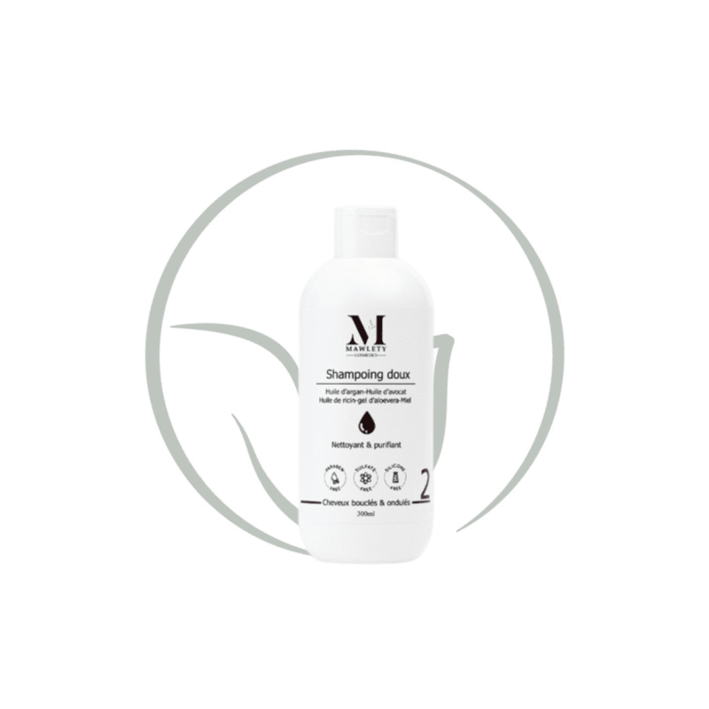 MAWLETY SHAMPOING POUR CHEVEUX BOUCLES ET ONDULES 300ML