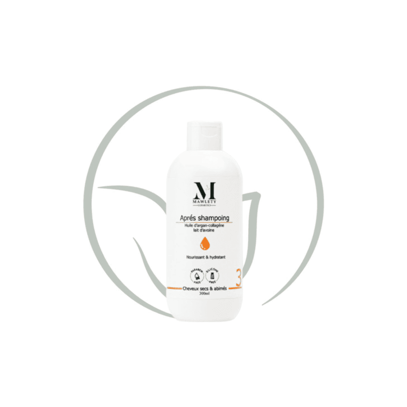MAWLETY SHAMPOING POUR CHEVEUX SECS ET ABIMES 300ML