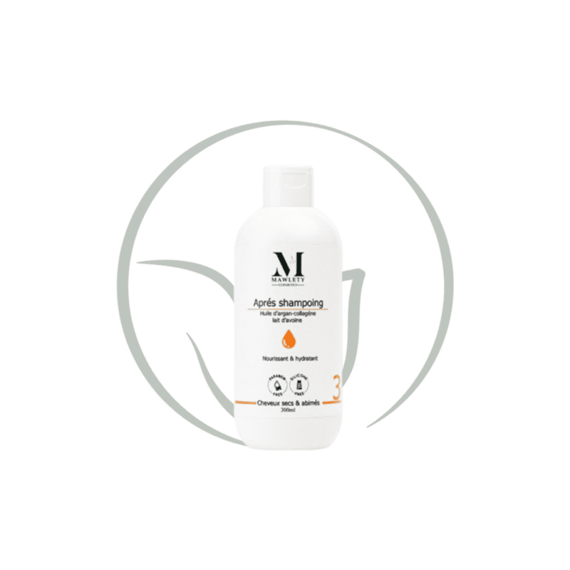 MAWLETY APRES-SHAMPOING POUR CHEVEUX SECS ET ABIMES 300ML