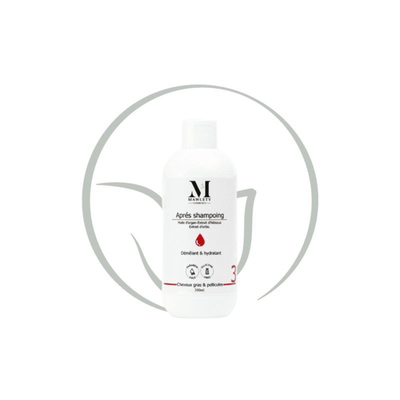 MAWLETY APRES-SHAMPOING POUR CHEVEUX GRAS 300ML