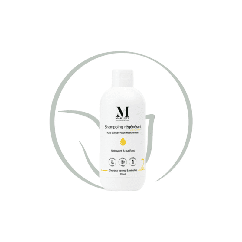 MAWLETY SHAMPOING REGENERANT POUR CHEVEUX TERNES ET REBELLES 300ML