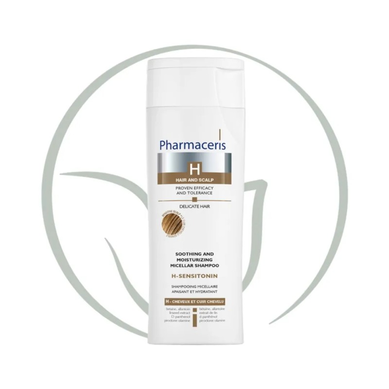 PHARMACERIS H-SENSITONINE SHAMPOOING APAISANT CUIR CHEVELU SENSIBLE 250ML