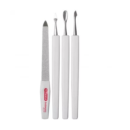 TITANIA SET DE 4 OUTILS MANICURE