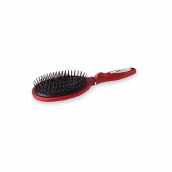 TITANIA BROSSE PNEUMATIQUE ROUGE A 10 RANGEES