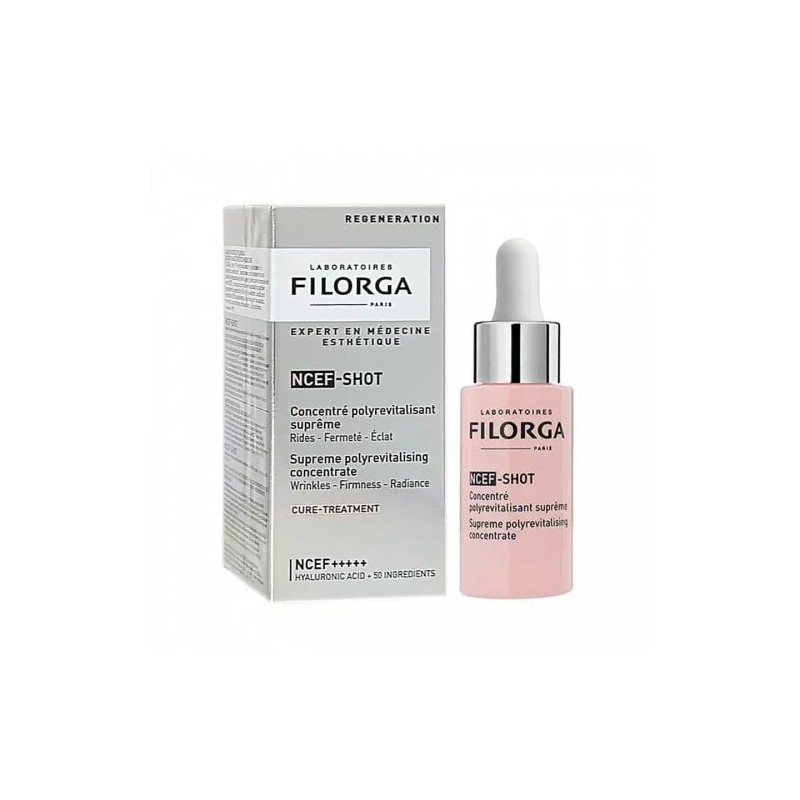 FILORGA NCEF-SHOT CONCENTRE POLYREVITALISANT SUPREME 15ML