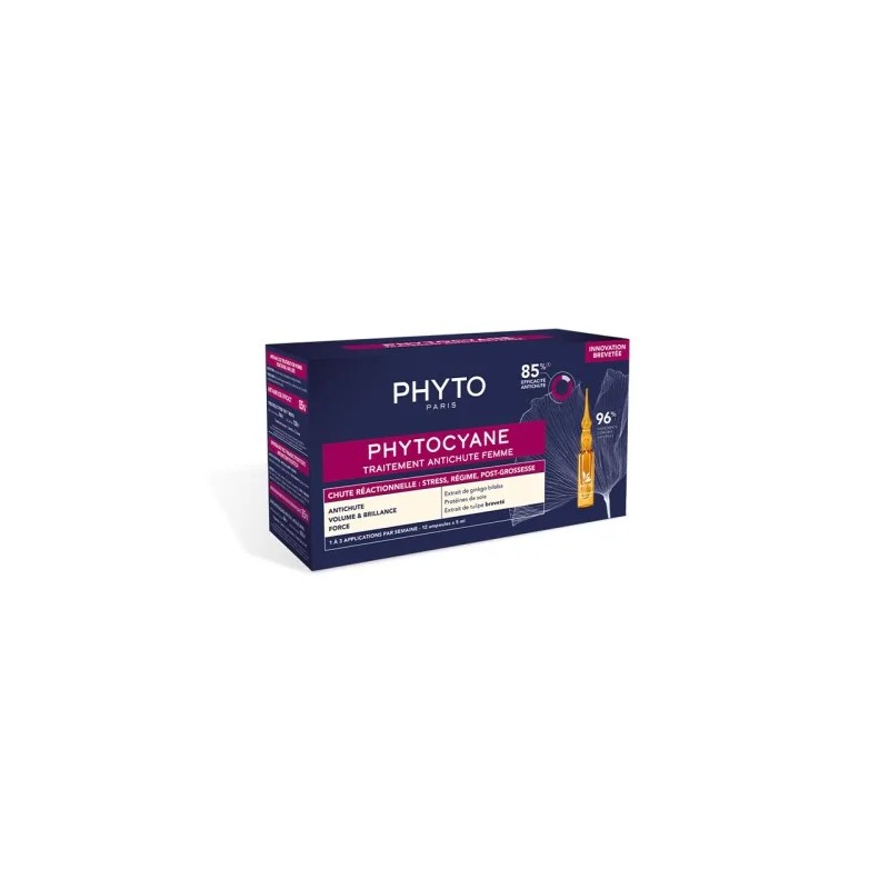 PHYTOCYANE TRAITEMENT ANTI-CHUTE REACTIONNELLE FEMME