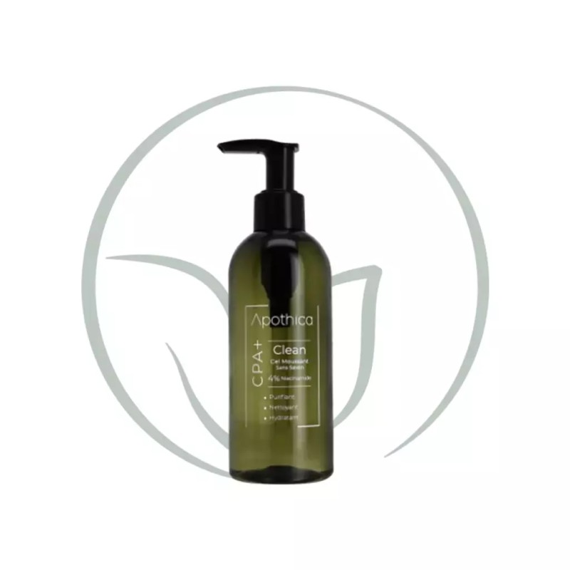 APOTHICA CPA+ CLEAN GEL MOUSSANT 250ML