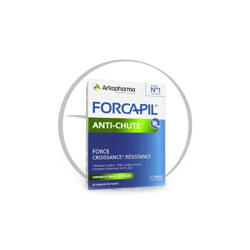 ARKOPHARMA FORCAPIL ANTI-CHUTE TRIPLE ACTION 30 COMPRIMÉS