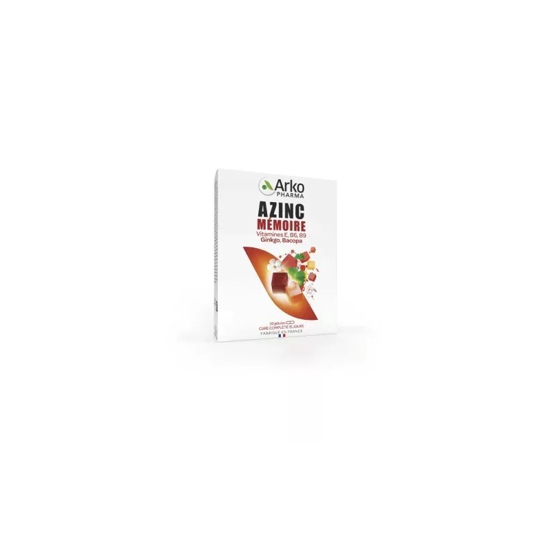 ARKOPHARMA AZINC MÉMOIRE 30 GÉLULES