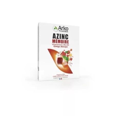 ARKOPHARMA AZINC MÉMOIRE 30 GÉLULES