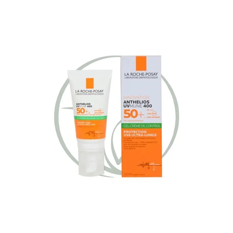 LA ROCHE POSAY ANTHELIOS UVMUNE 400 OIL CONTROL GEL-CRÈME INVISIBLE 50ML