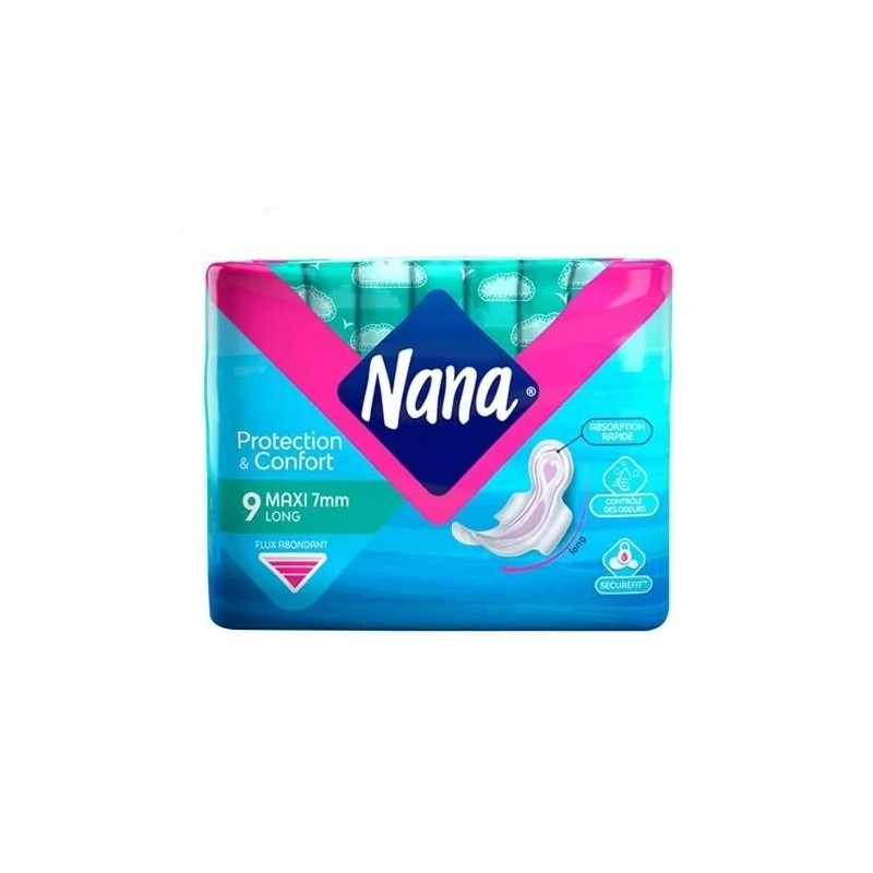NANA SERVIETTE MAXI ULTRA SUPER 9 PIECES