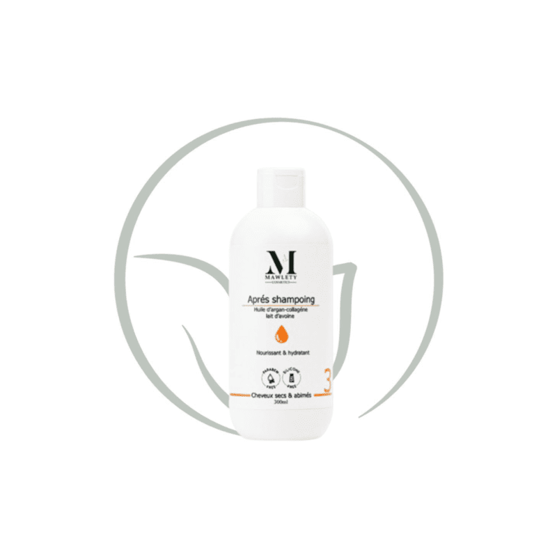 MAWLETY APRÈS-SHMPOING POUR CHEVEUX TERNES ET REBELLES 300 ML