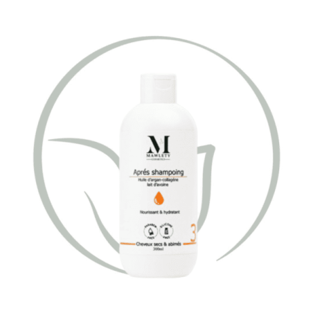 MAWLETY APRÈS-SHMPOING POUR CHEVEUX TERNES ET REBELLES 300 ML
