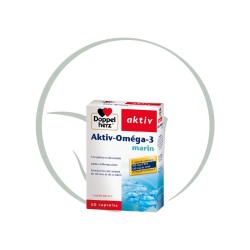 DOPPELHERZ AKTIV OMEGA-3 MARIN 60 CAPSULES