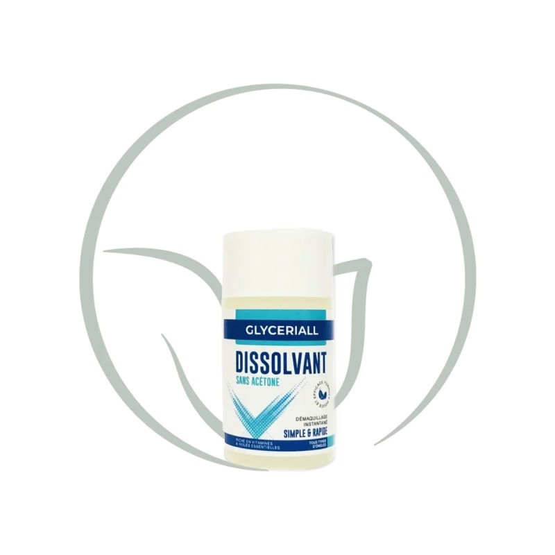 GLYCERIALL DISSOLVANT SANS ACETONE 100ML