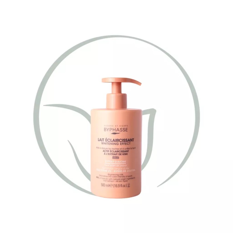 BYPHASSE LAIT ÉCLAIRCISSANT À L’EXTRAIT D’AVOINE 500ML