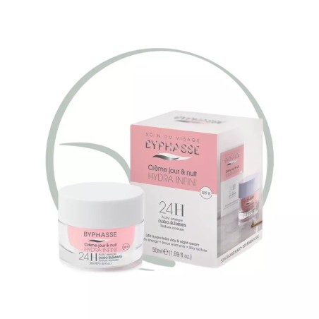 BYPHASSE ACTIV ENERGIE CREME JOUR &amp NUIT HYDRA INFINI 24H 50ML