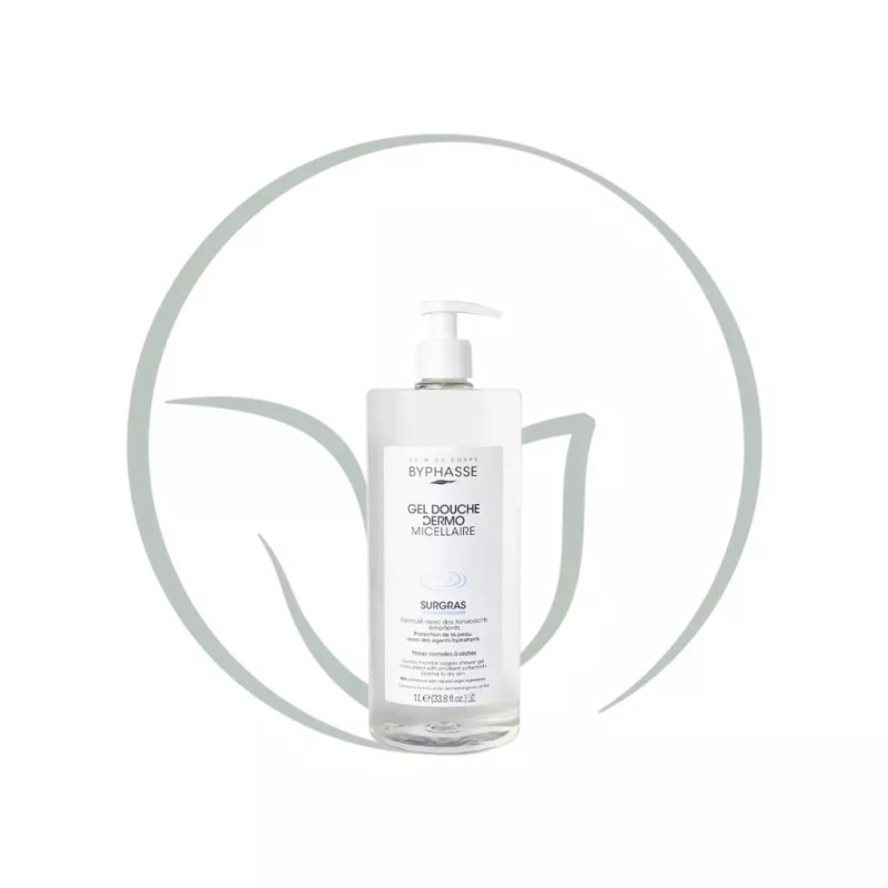 BYPHASSE GEL DOUCHE DERMO MICELLAIRE SURGRAS 1L
