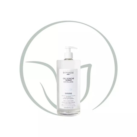 BYPHASSE GEL DOUCHE DERMO MICELLAIRE SURGRAS 1L