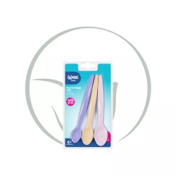 WEE BABY SET DE 3 CUILLÈRES EN PLASTIQUE