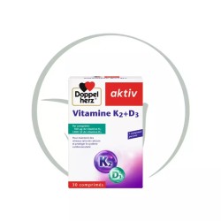 DOPPELHERZ AKTIV VITAMINE K2 + D3 COMPRIMÉS