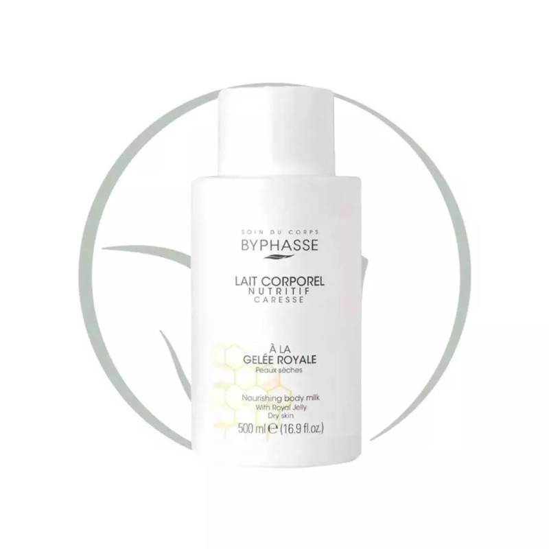 BYPHASSE LAIT CORPOREL NUTRITIF A LA GELÉE ROYALE 500ML