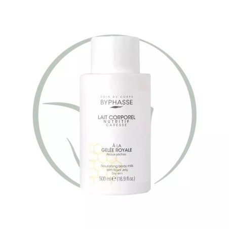 BYPHASSE LAIT CORPOREL NUTRITIF A LA GELÉE ROYALE 500ML