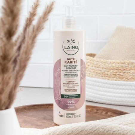 LAINO LAIT NUTRITIF CONFORT KARITE 400MLll