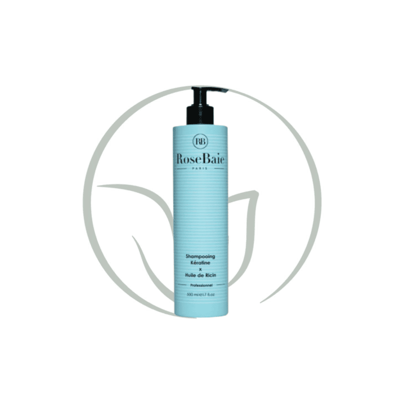 ROSEBAIE SHAMPOOING HUILE DE RICIN X KERATINE 500ML