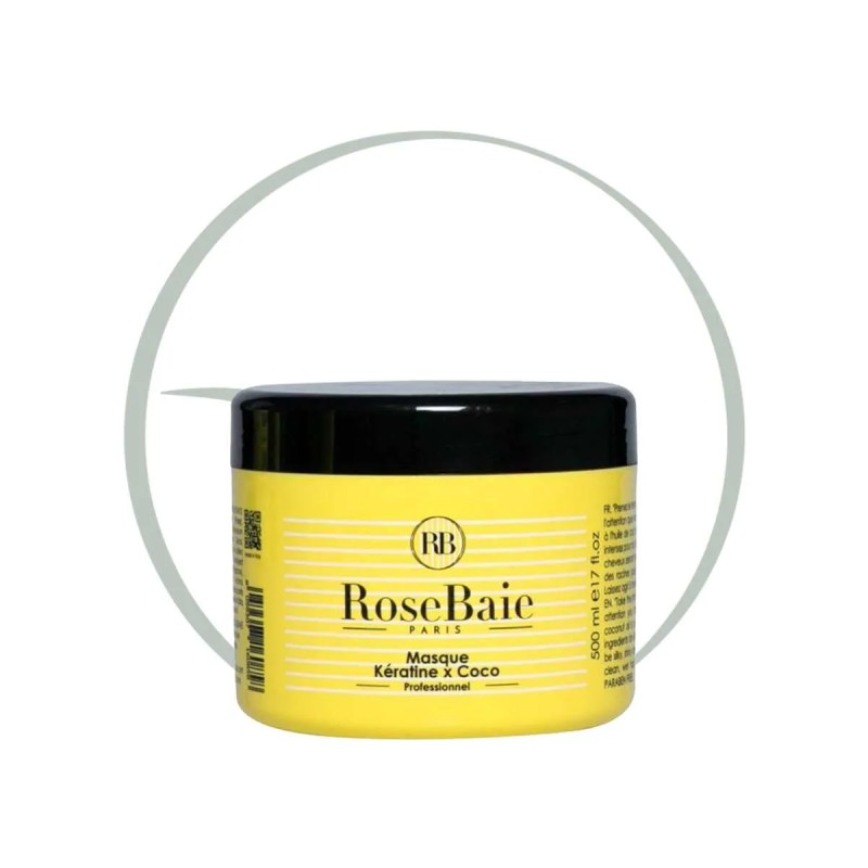 ROSEBAIE MASQUE HUILE DE NOIX DE COCO X KERATINE 500ML