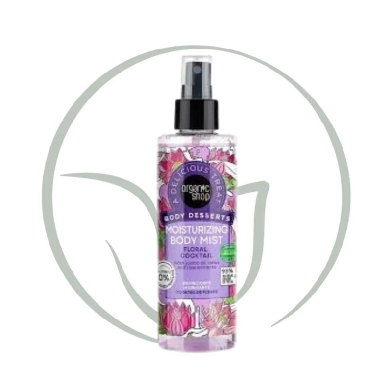 NATURA SIBÉRICA ORGANIC SHOP BRUME CORPORELLE HYDRATANTE COCKTAIL FLORAL 200ml
