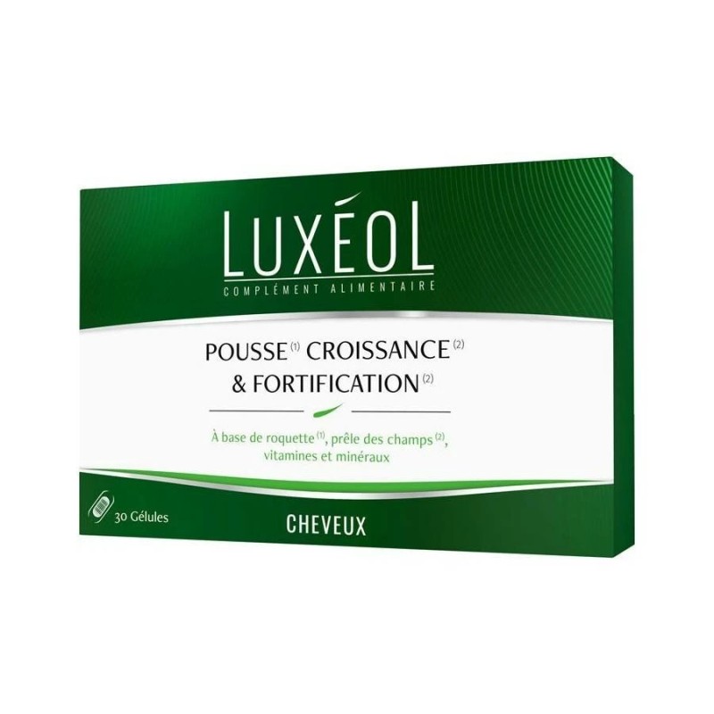 LUXEOL POUSSE, CROISSANCE &amp FORTIFICATION 30 GELULES