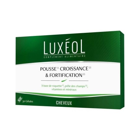 LUXEOL POUSSE, CROISSANCE &amp FORTIFICATION 30 GELULES