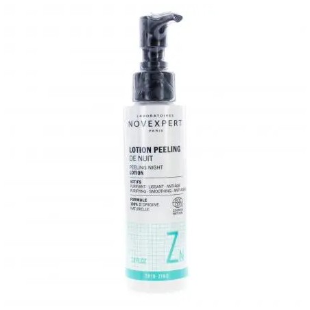 NOVEXPERT LOTION PEELING NUIT TRIO ZINC 115ML