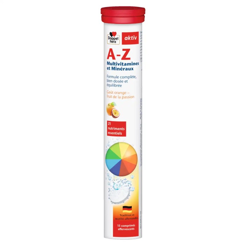 DOPPELHERZ AKTIV AKTIV A-Z EFFERVESCENT BT15