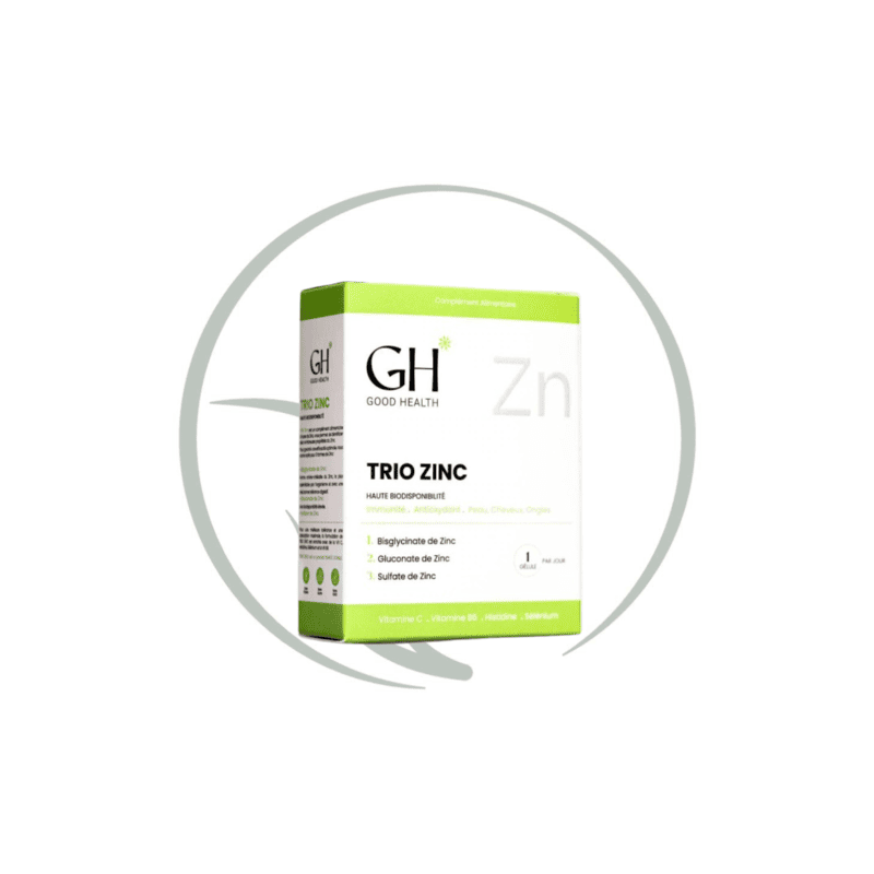 GOOD HEALTH TRIO ZINC 30 GELULES