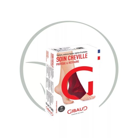 GIBAUD SOIN CHEVILLE CHEVILLERE BLEUE